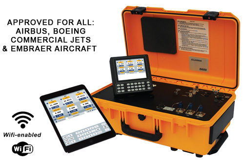 6600-NG: WIFI-enabled 3-Outputs Automated Pitot Static Tester